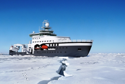 Zwodowano nowoczesny polarny statek badawczy dla Norwegii
